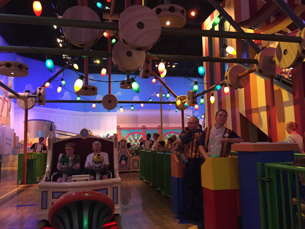 Toy Story Mania decorations