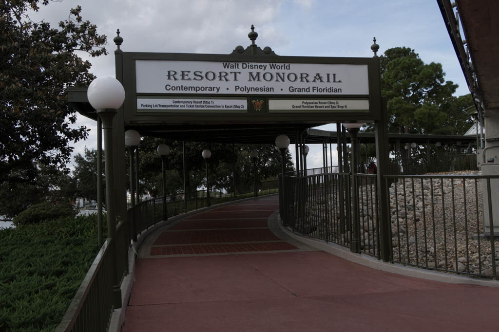 Disney Resort Monorail Sign