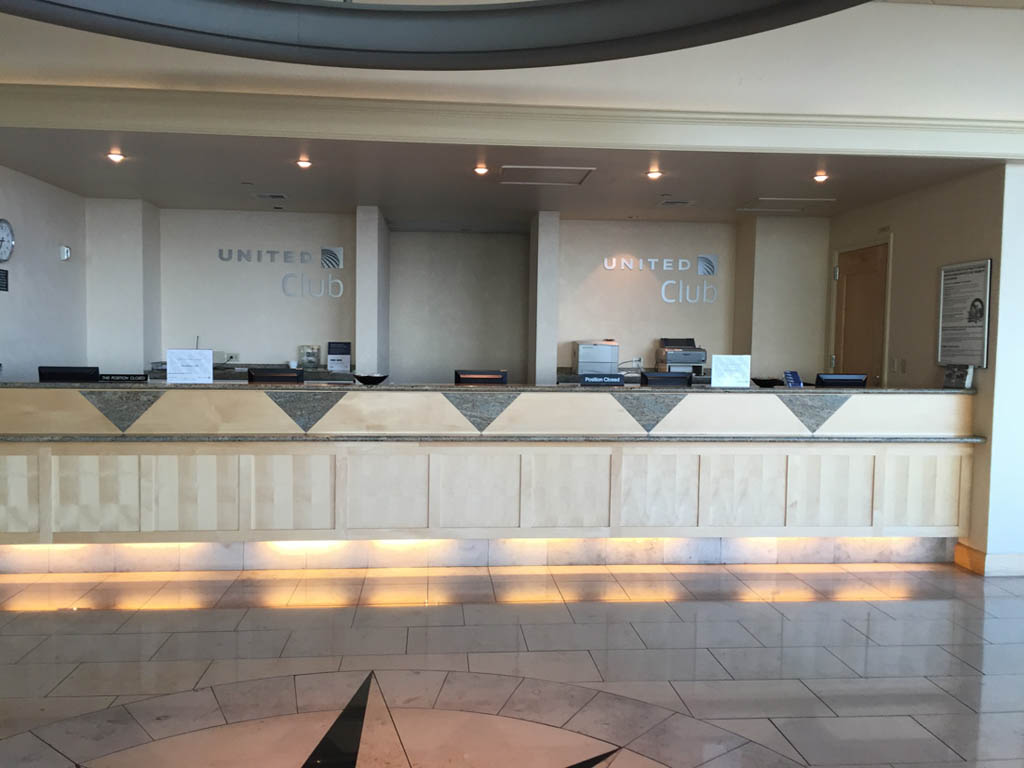 San Francisco United Business Class Lounge