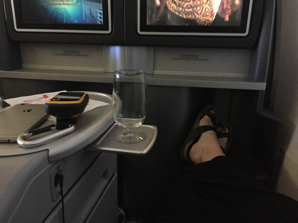 Legroom on United Domestic Lay Flat Seats