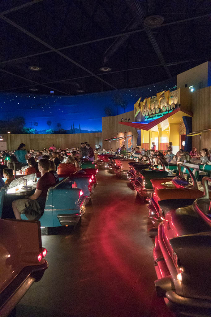 Seating at Sci Fi Dine In Restaurant 