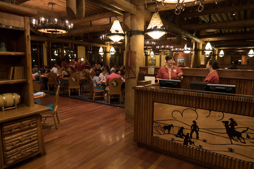 Inside Whispering Canyon Cafe