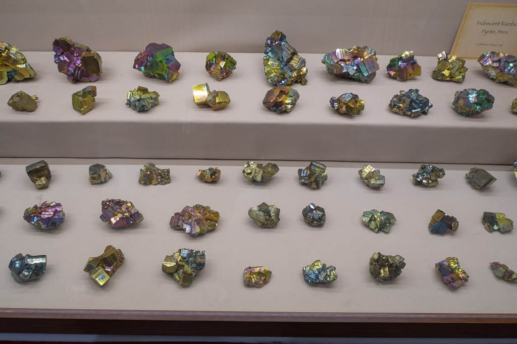 Gems and minerals on display at Tucson Gem and Mineral show