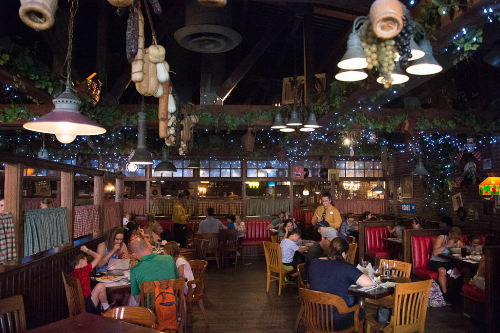 Seating area at Mama Melrose’s