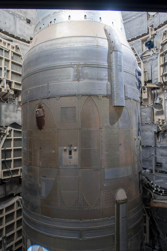 Middle Part of Titan Missile at Museum