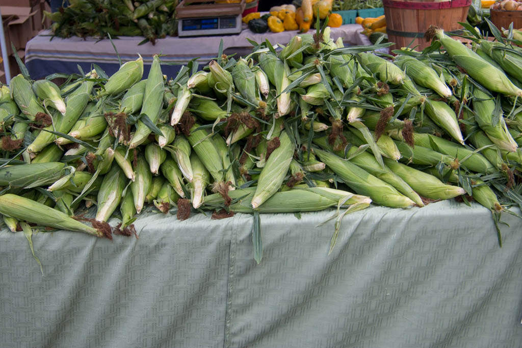 Corn at the Des Moines Farmers Market
