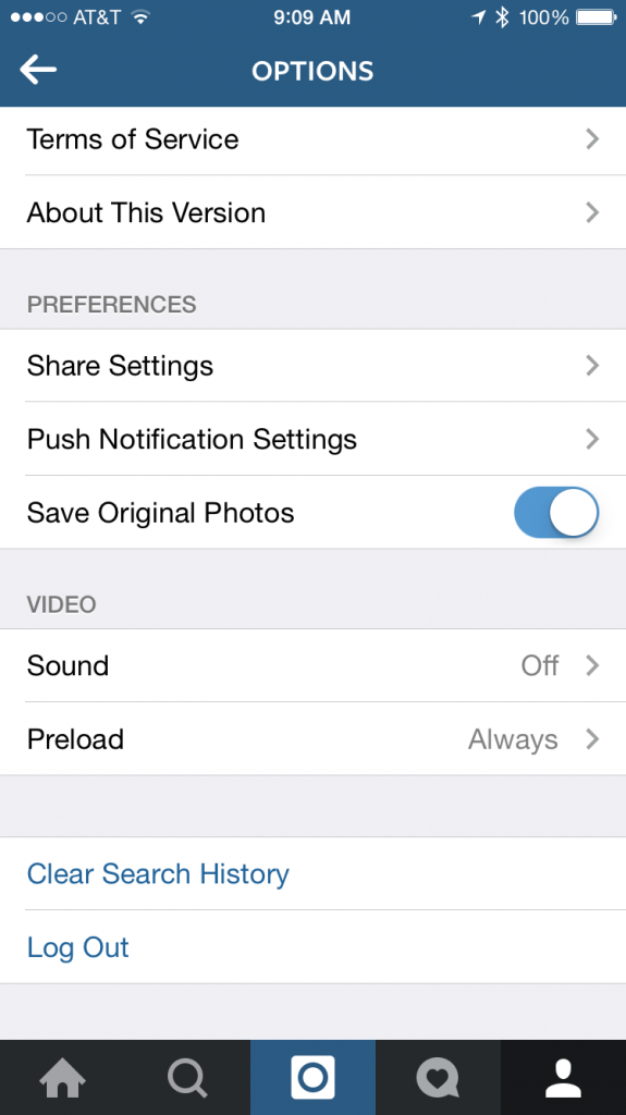 Disable video preload in Instagram to avoid excessive data charges